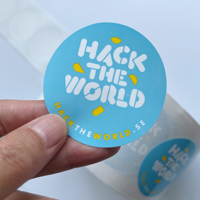Gerold van de de Stickerdruk van het Flessenetiket de Douane Vinyl Zelfklevend Etiket