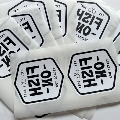 Douane de Privé Met een laag bedekte Thermische Document Druk van de Etiketten Zelfklevende Sticker