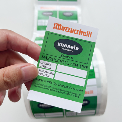 Douane Privé Met een laag bedekt Document Zelfklevende Sticker 3 Kleurendruk Aantrekkelijke Etiketten