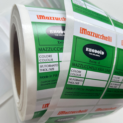 Douane Privé Met een laag bedekt Document Zelfklevende Sticker 3 Kleurendruk Aantrekkelijke Etiketten