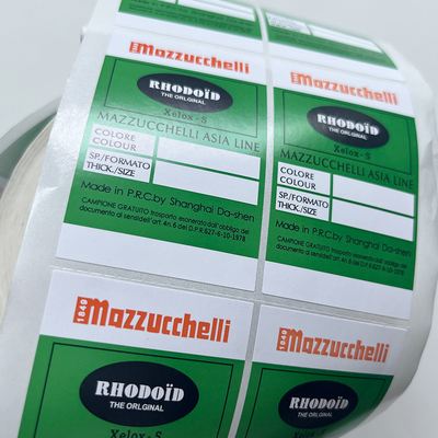 Douane Privé Met een laag bedekt Document Zelfklevende Sticker 3 Kleurendruk Aantrekkelijke Etiketten