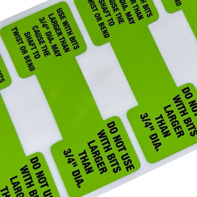 Waterdichte van de het Etiketsticker van Douanelogo die cut vinyl roll de Flessendruk