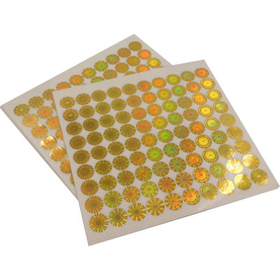 CMYK-het Hologramstickers van de Drukveiligheid