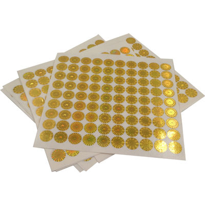 CMYK-het Hologramstickers van de Drukveiligheid