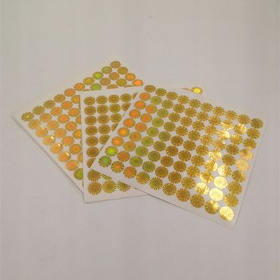 CMYK-het Hologramstickers van de Drukveiligheid
