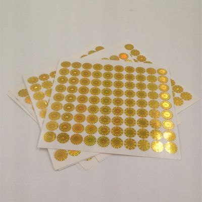 CMYK-het Hologramstickers van de Drukveiligheid