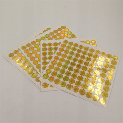 CMYK-het Hologramstickers van de Drukveiligheid