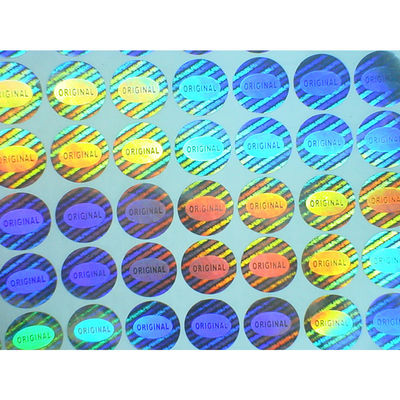 De zelfklevende Etiketten van de Laser Holografische Veiligheid voor Glasfles