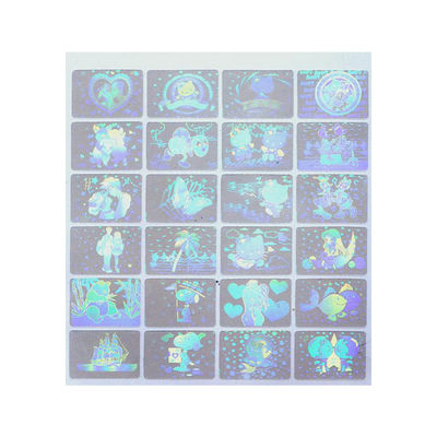 De douane vormt Gesneden Transparante het Hologramstickers van identiteitskaart Matrijs, het Hologramstickers van het Stamperbewijs