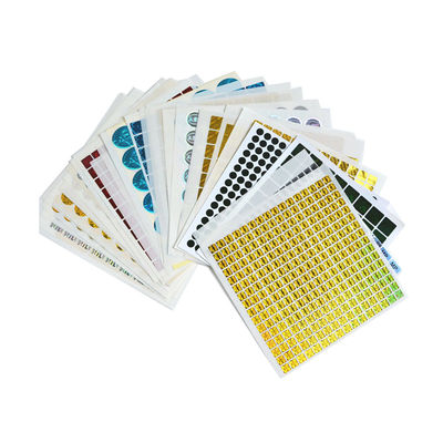 De waterdichte Stickers van het de Veiligheidshologram van de Matrijzenbesnoeiing, Hologram Originele Sticker