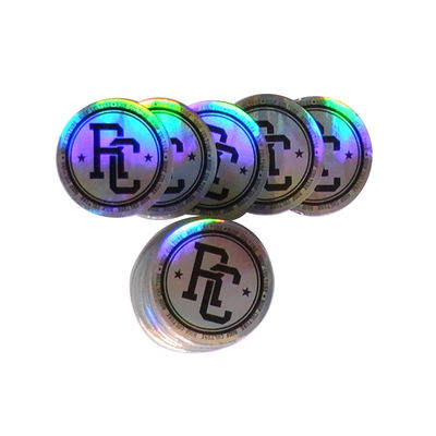 De waterdichte Stickers van het de Veiligheidshologram van de Matrijzenbesnoeiing, Hologram Originele Sticker