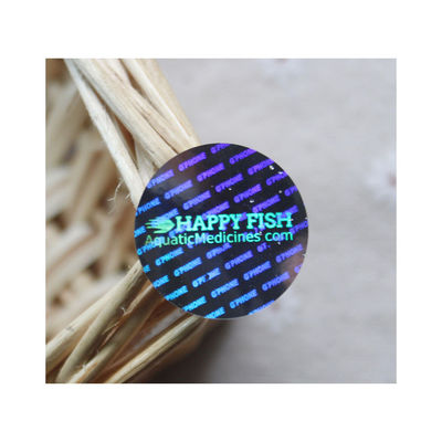De waterdichte Stickers van het de Veiligheidshologram van de Matrijzenbesnoeiing, Hologram Originele Sticker
