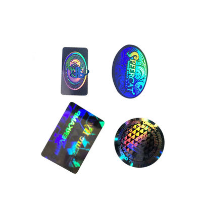 De waterdichte Stickers van het de Veiligheidshologram van de Matrijzenbesnoeiing, Hologram Originele Sticker