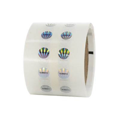 Maak de 2D 3D Ronde Authentieke Stickers van het Broodjeshologram waterdicht