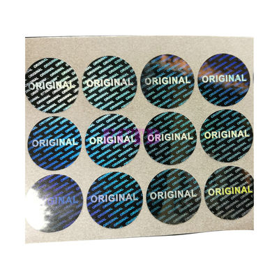 3D Echte Dynamische het Hologramstickers van de veranderingsveiligheid