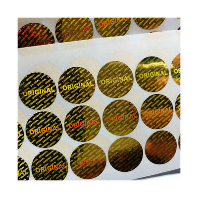 3D Echte Dynamische het Hologramstickers van de veranderingsveiligheid