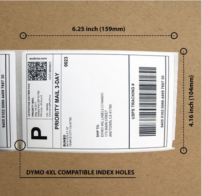 4X6 duim220pcs Lege Thermische Etiketten, de Lege Broodjes van het Streepjescodeetiket
