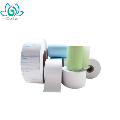 Thermische Gedrukte 58mm*65m 80gsm Linerless Etiketten, Gepersonaliseerde Stickeretiketten