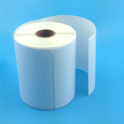 4*6“ de Douane Verschepende Etiketten van 250pcs/van het Broodje, Leeg Verschepend Etiket