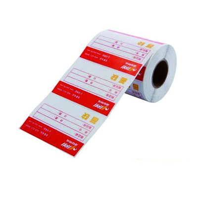 85x11mm hoogst Zelfklevende de Douane Verschepende Etiketten van de Streepjescodedruk