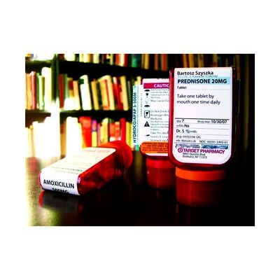 Etiketten van de het Medicijnwaarschuwing van de HUISDIEREN10ml 20ml 30ml de Farmaceutische Fles