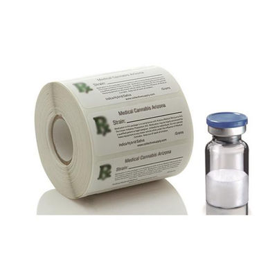 Waterdichte 10ml Vial Pharmacy Bottle Labels, de Etiketten van het Apotheekvoorschrift