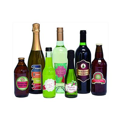 Gedrukte Plastic Logo Self Adhesive Stickers Food-het Etiketsticker van de Wijnfles