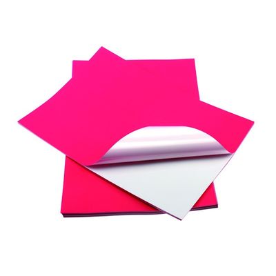 Het Document van de de Houtpulp Hoog Zelfklevend Sticker van de kleurena4 Premie 100% Vinyl de Stickerdocument van de Brievengrootte