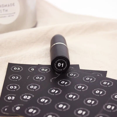 Van de de Etherische oliestamper van het lippenstiftparfum van de Verbindingsstickers drukte de Gouden Folie Etiketten