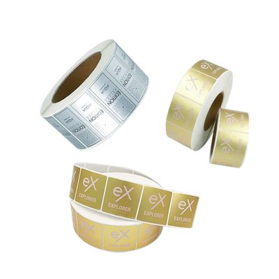 Van de de Etherische oliestamper van het lippenstiftparfum van de Verbindingsstickers drukte de Gouden Folie Etiketten