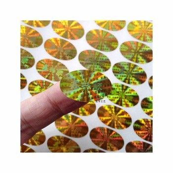 Het anti Vervalsen polijst Stickers van het Laminerings de Authentieke Hologram