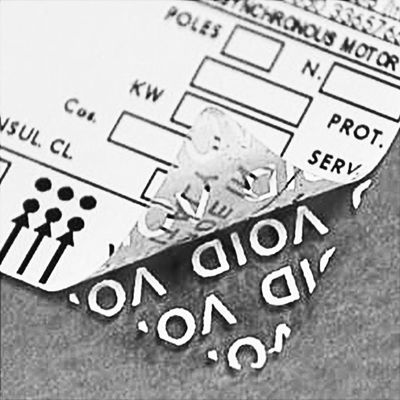 ISO9001 Duidelijke de Veiligheidsetiketten van de authenticiteitsstamper voor Schoonheidsmiddelen
