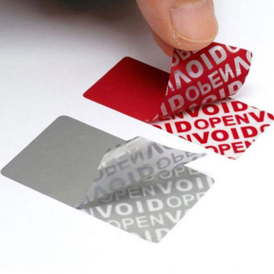 ISO9001 veiligheids Anti Valse Holografische Vinylstickers