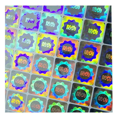 Matrijs van de Pely sneed de Anti Vervalste Douane Holografische Stickers