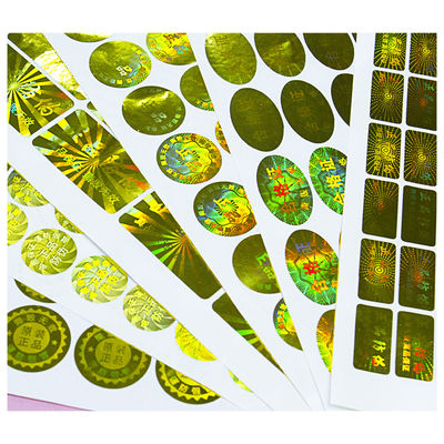 Van de het Hologramstamper van het douanewatermerk de Stickers van de het Bewijsverbinding
