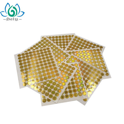 Van de Verbindingsstickers van de Pely de Ronde Stamper Stickers van het de Douane 3d Hologram