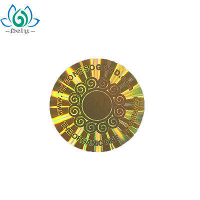 Van de Verbindingsstickers van de Pely de Ronde Stamper Stickers van het de Douane 3d Hologram