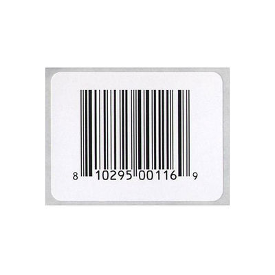 De hoge Zelfklevende Witte Etiketten van de de Douanestreepjescode van de Kleurensupermarkt