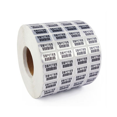 De hoge Zelfklevende Witte Etiketten van de de Douanestreepjescode van de Kleurensupermarkt