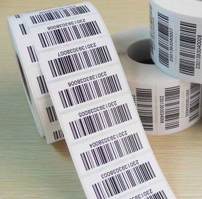 De glanzende Etiketten van de de Douanestreepjescode van de Compensatiedruk Kosmetische
