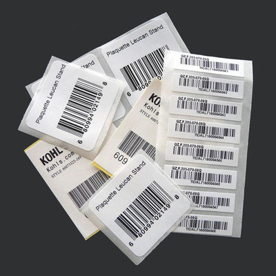 De glanzende Etiketten van de de Douanestreepjescode van de Compensatiedruk Kosmetische