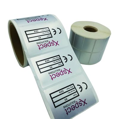 Zelfklevende Verpakkende de Etikettenstickers die van het metaalaluminium verbindingsstickers verpakken