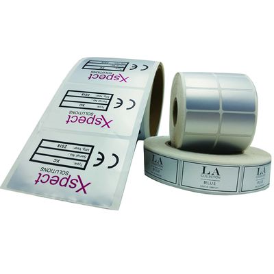 Zelfklevende Verpakkende de Etikettenstickers die van het metaalaluminium verbindingsstickers verpakken