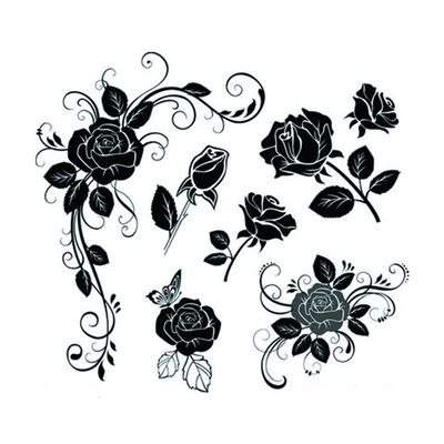 Maak niet Giftige Gouden de Tatoegeringssticker van het Folielichaam voor dames waterdicht