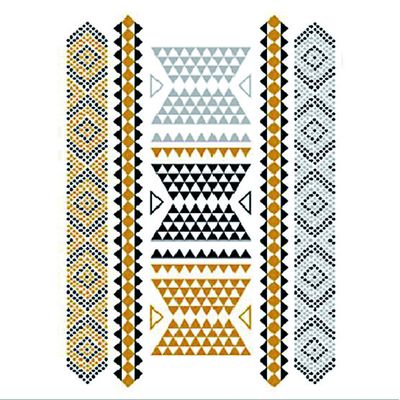 Gouden de Tatoegeringssticker van het Folielichaam