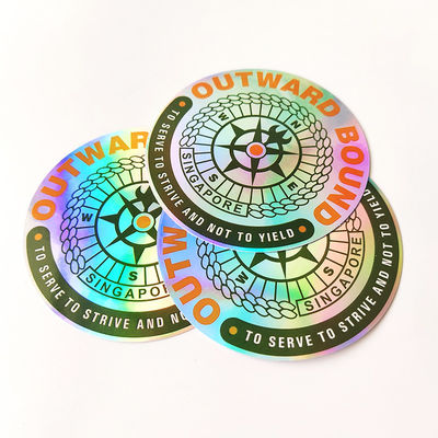 Stickers van het regenboog de Holografische 3d Hologram