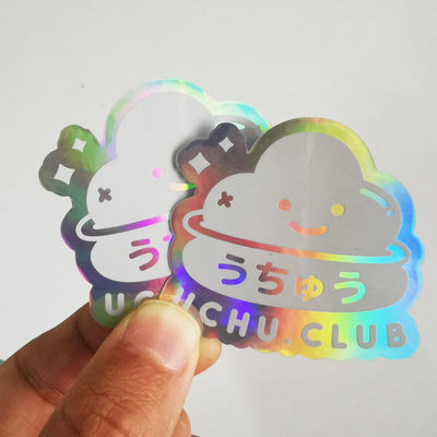 De holografische Vinylstickers van de Stamperverbinding