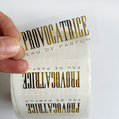 70mm de 30mm Holografische Stickers Transparante Vriendschappelijke Eco van de Matrijzenbesnoeiing