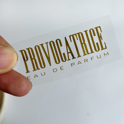 70mm de 30mm Holografische Stickers Transparante Vriendschappelijke Eco van de Matrijzenbesnoeiing