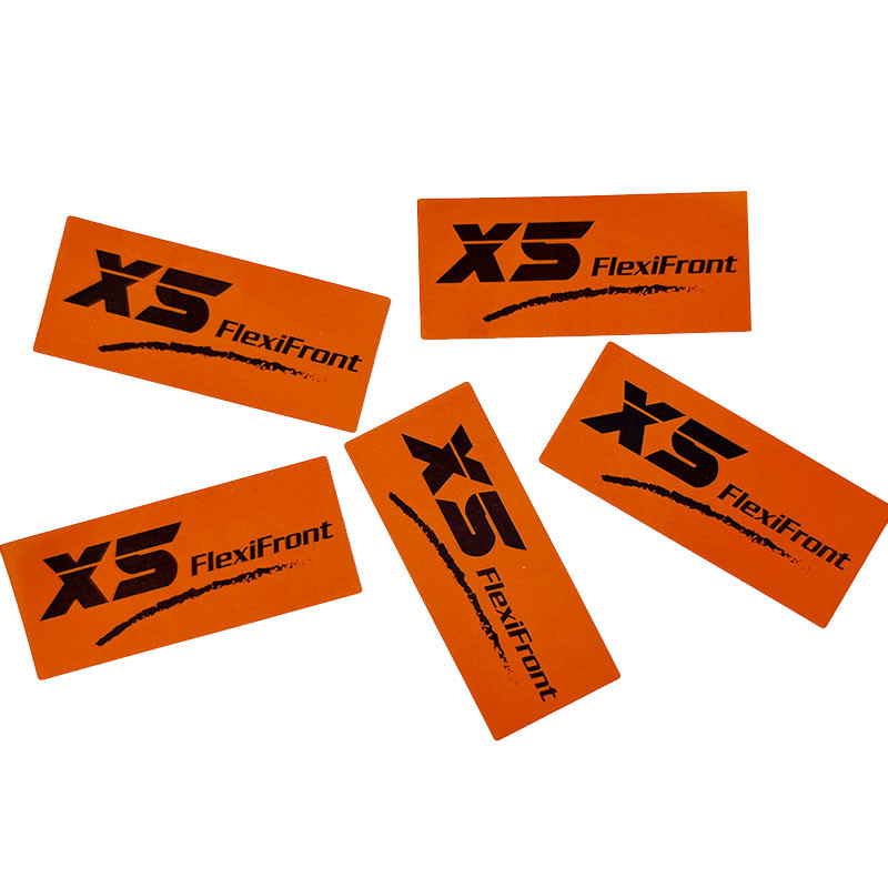 Het Met een laag bedekte Document van douane Privé Etiketten Zelfklevende Sticker Vier Kleurendruk